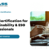 What’s the Best Certification for Sustainability & ESG Professionals